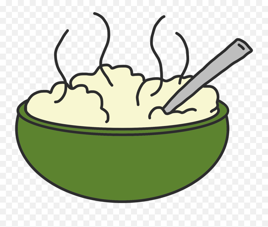 Picture - Cartoon Mashed Potatoes Clipart Emoji,Potato Clipart