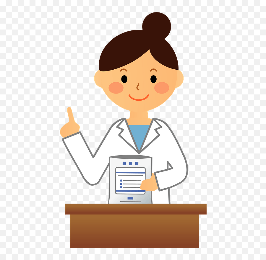 Pharmacist Woman Clipart - Transparent Pharmacist Clipart Emoji,Woman Clipart Png