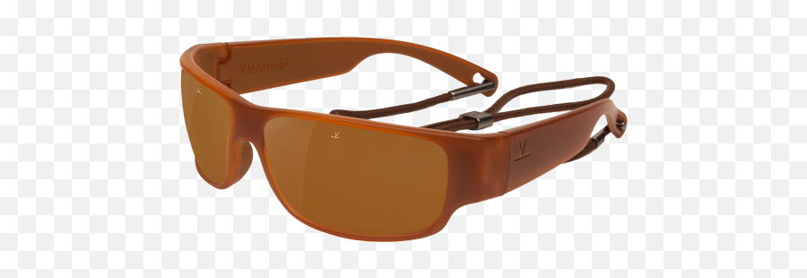 Vuarnet Rider 1621 Mat Ambertransparent Brown Brown Polarized Emoji,Deal With It Sunglasses Png