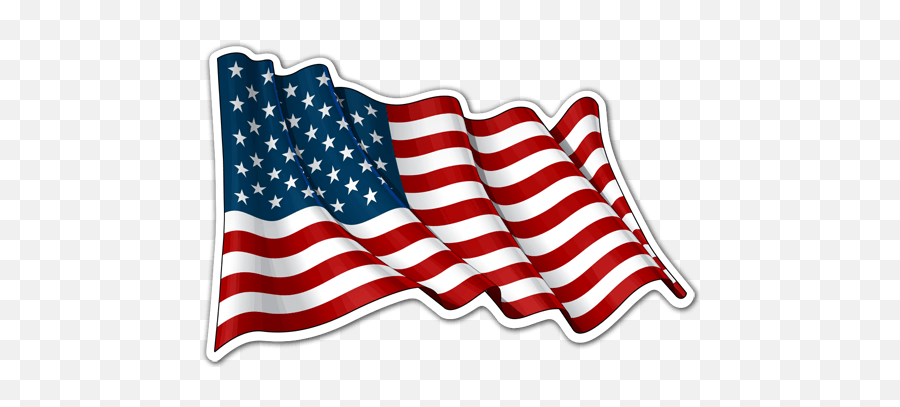 Usa Flag Waving Emoji,Waving Png