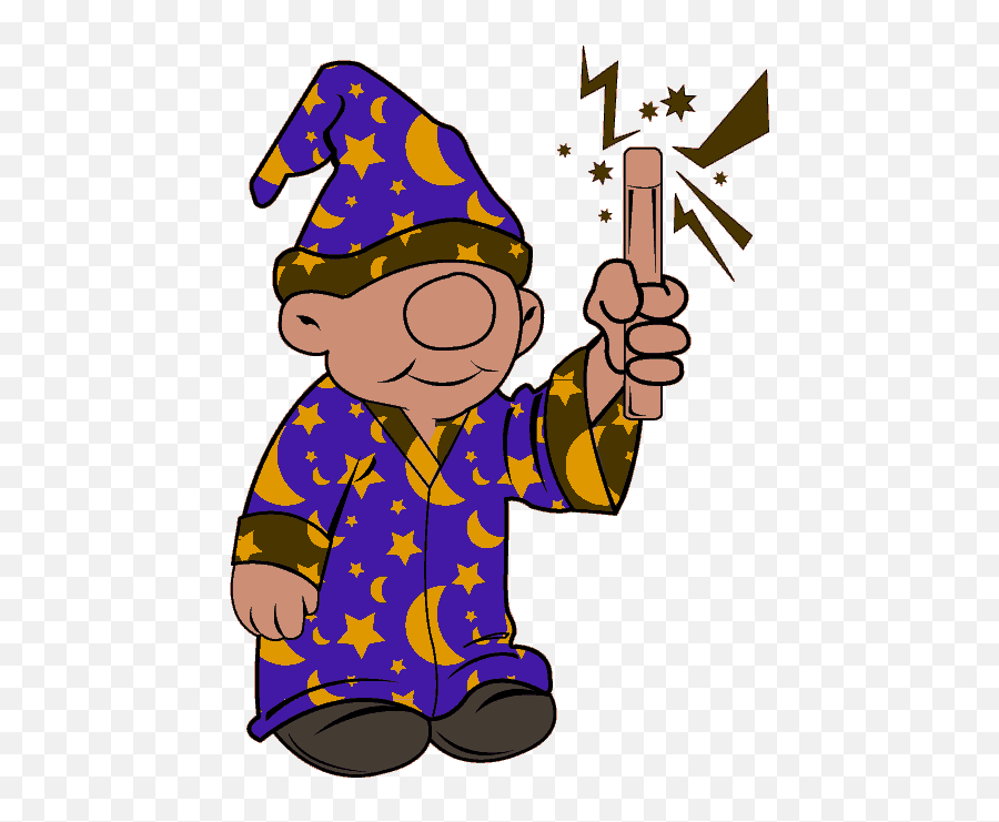 Clip Art Wizard - Wizard Cute Clip Art Emoji,Wizard Clipart
