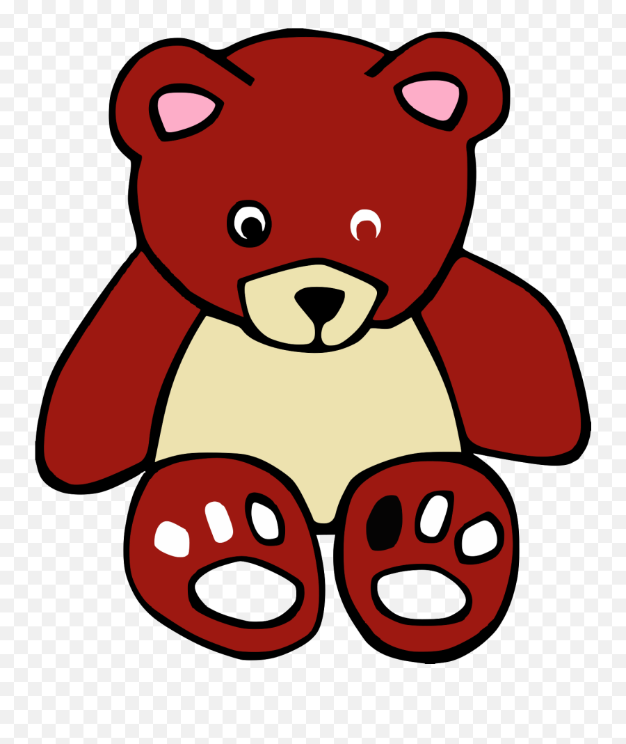 Blue Teddy Bear Clipart - Png Download Full Size Clipart Dot Emoji,Teddy Bear Clipart