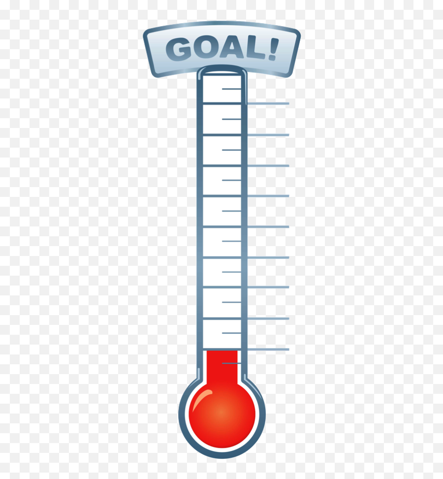 Fundraising Png Image - Clip Art Goal Setting Thermometer Clipart Fundraising Thermometer Emoji,Fundraiser Clipart