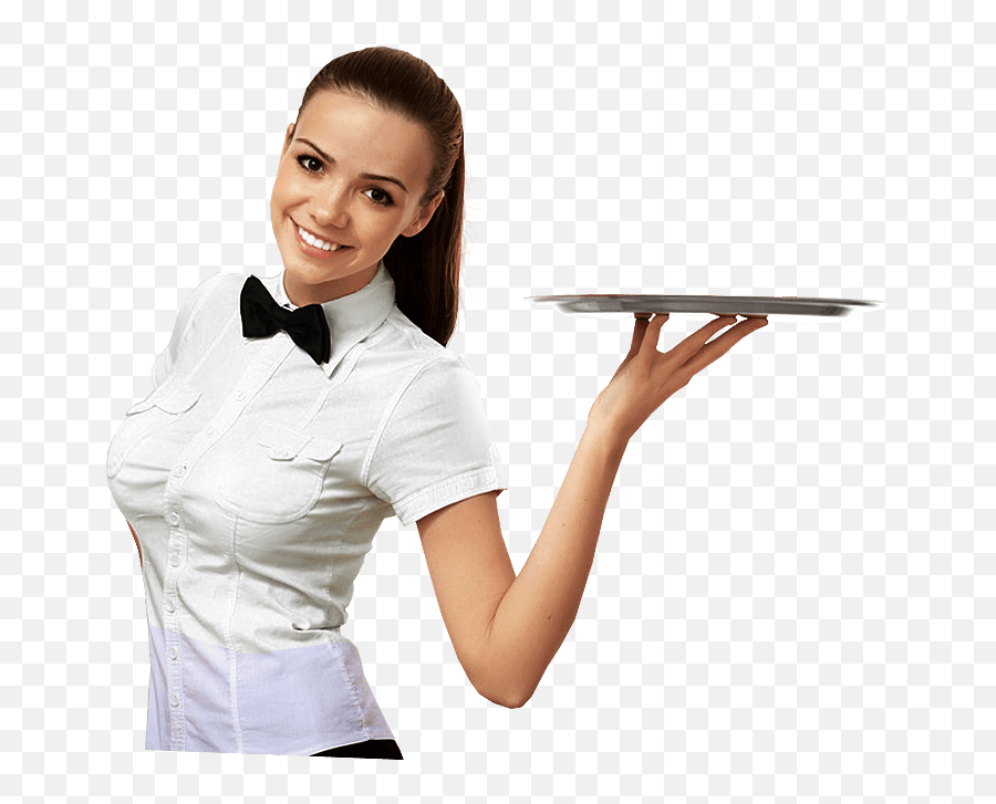 Waitress Png Image - Purepng Free Transparent Cc0 Png Emoji,Waiter Clipart