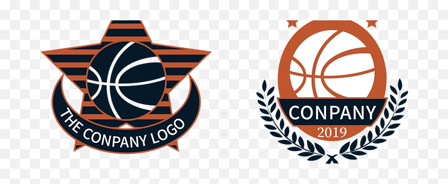 Basketball Logo Template Ai Free Download - Pikbest Basketball Logo Design Psd Emoji,Circle Logo Template