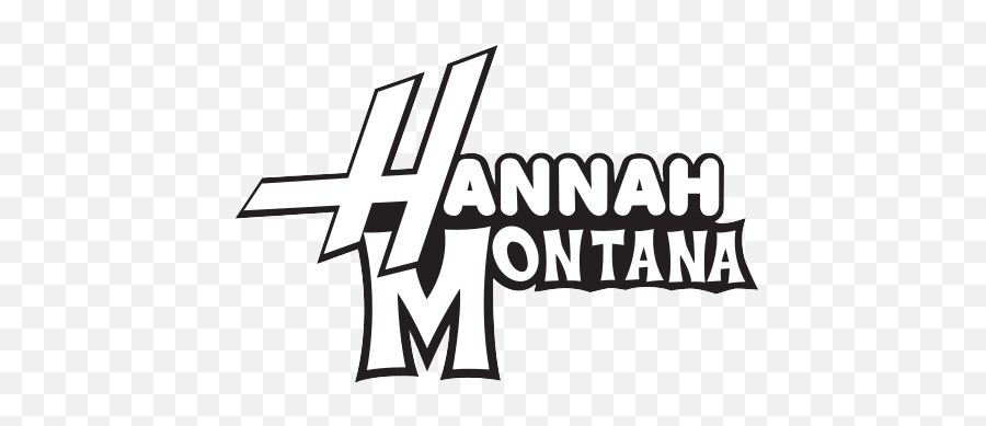 Hannah Montana Logo Black - Hannah Montana Logo Vector Emoji,Montana Logo