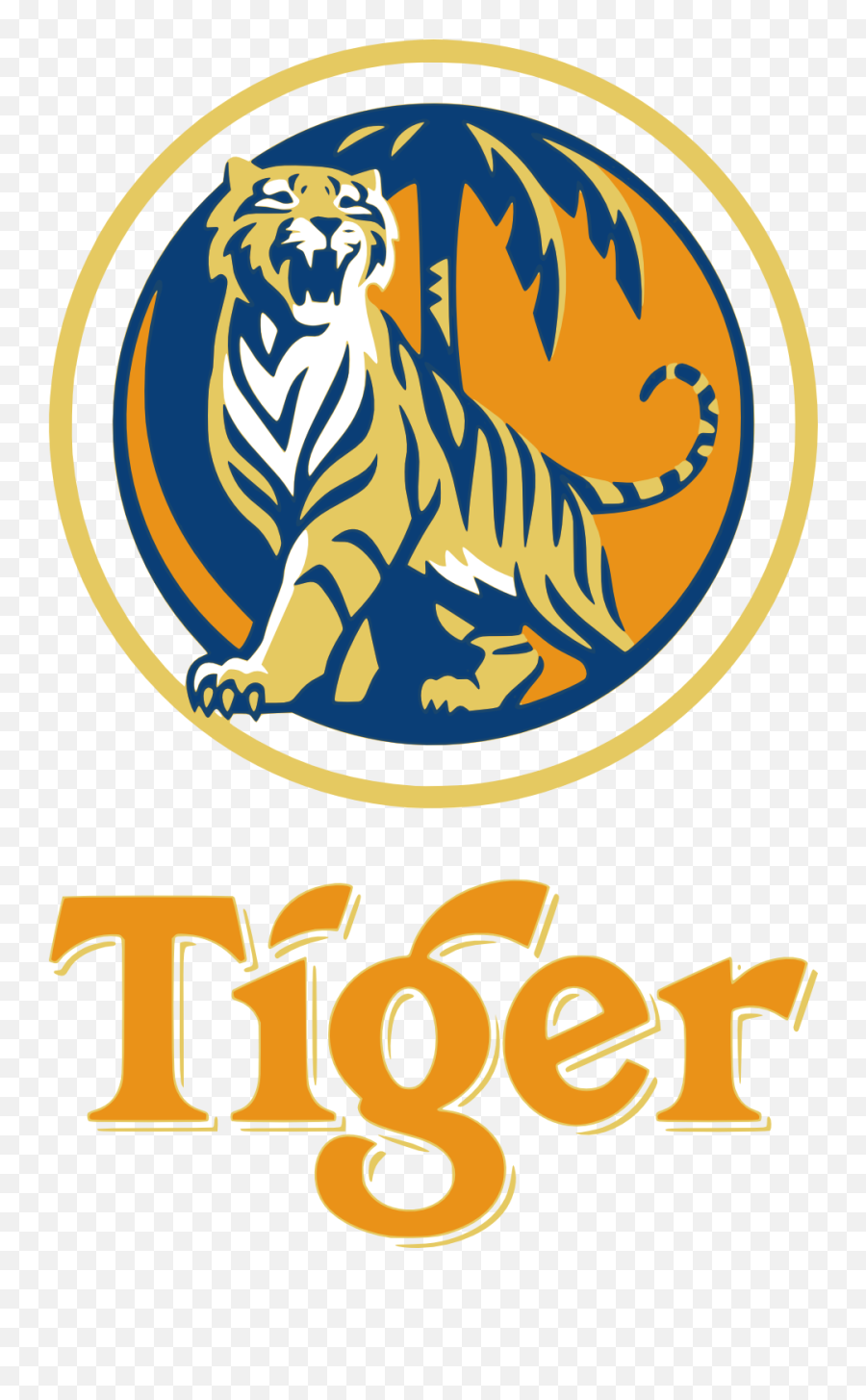 Tiger Full Colour - Tiger Beer Logo Png Clipart Full Size Tiger Beer Logo Emoji,Lsu Tiger Eye Logo