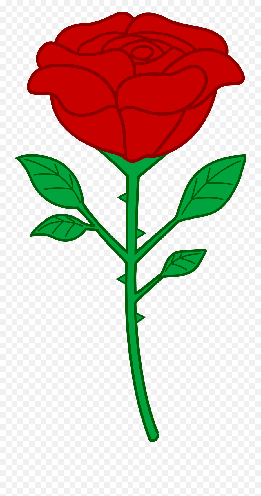 Rose Clipart - Rose Clip Art Emoji,Rose Clipart