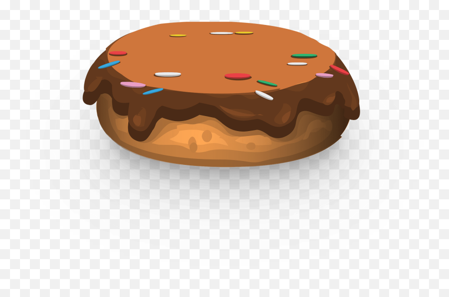 Chocolate Sprinkles Donut Fantasy Stool Clipart Free Emoji,Sprinkle Clipart