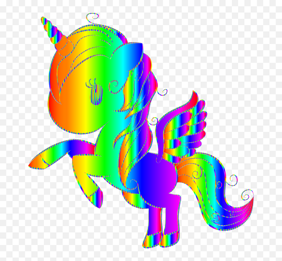 Fishgraphic Designfictional Character Png Clipart Emoji,Rainbow Unicorn Clipart