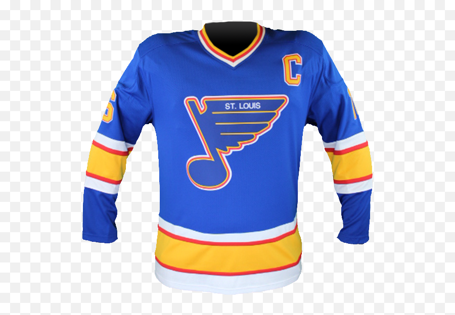 Fanatics Blue St Louis Blues Vintage Hockey Jersey - Brett Hull 16 New Adult Large 132 Emoji,Stl Blues Logo