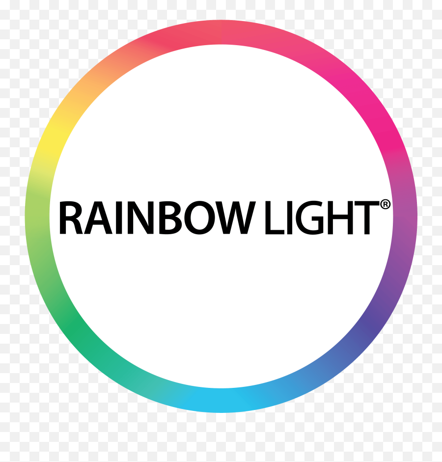 Vitamins Circle Rainbow Logo - Logodix Rainbow Light Vitamins Png Emoji,Rainbow Logo