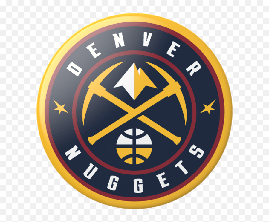 Transparent Denver Nuggets Logo Png - Denver Nuggets Emoji,Nba Logo Png