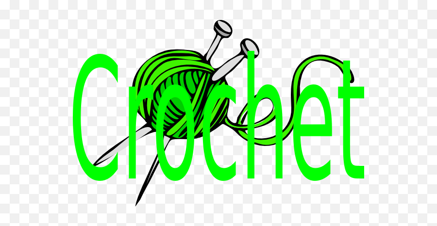 Crochet Clip Art At Clkercom - Vector Clip Art Online Crochet Clip Art Yarn Emoji,Yarn Clipart