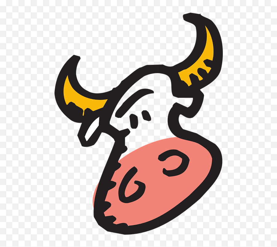 Cartoon Cow Face 11 Buy Clip Art - Bull Face Clipart Emoji,Cow Face Clipart