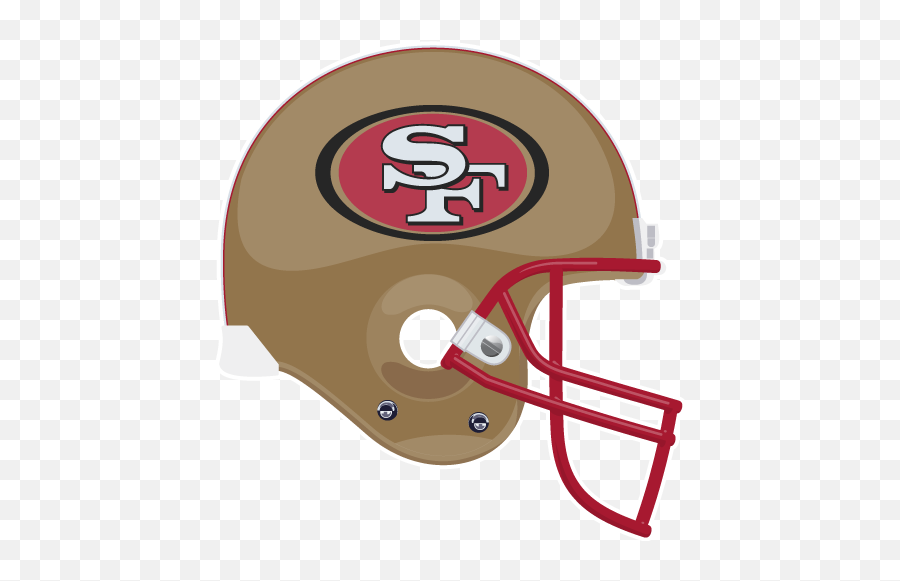 My 49ers Helmet Concept - Denver Broncos Helmet Png Clip Art 49ers Helmet Emoji,49ers Logo Png