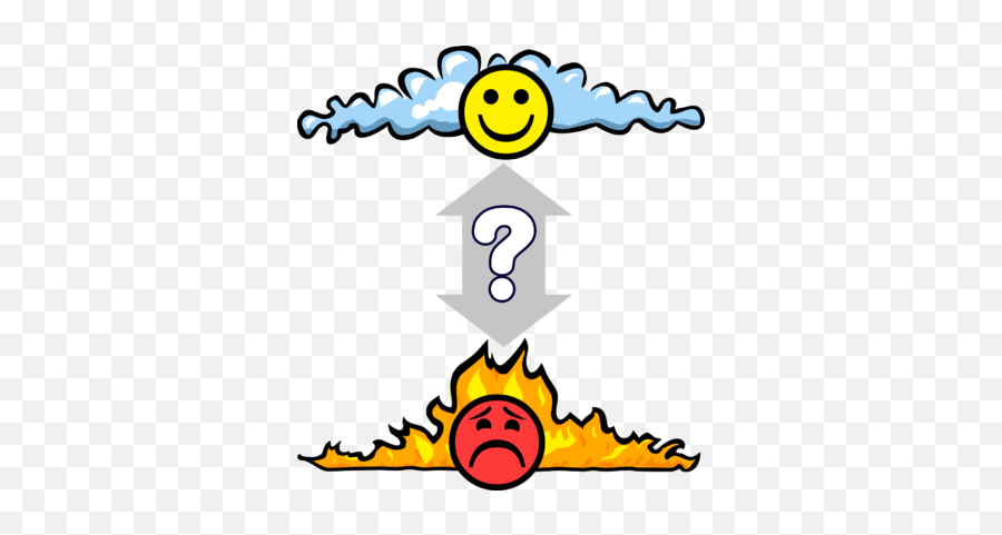 Heaven And Hell Clipart - Clipart Heaven And Hell Emoji,Heaven Clipart