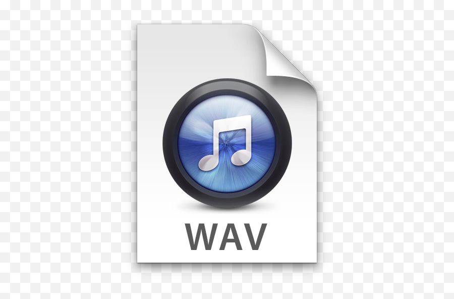 Itunes Wav Blue Icon - Itunes Filetype Icons Softiconscom Itunes To Mp3 Converters Emoji,Itunes Logo Png
