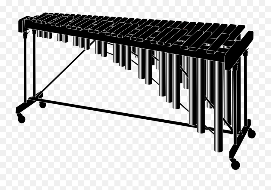 Xylophone Clipart Water Xylophone - Marimba Silhouette Png Emoji,Xylophone Clipart
