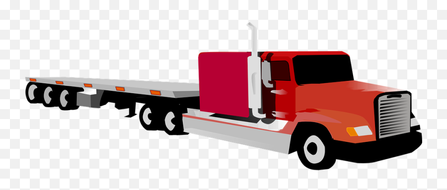 Truck Transport Multi - Axle Free Vector Graphic On Pixabay Flatbed Truck Clipart Emoji,Tow Truck Clipart