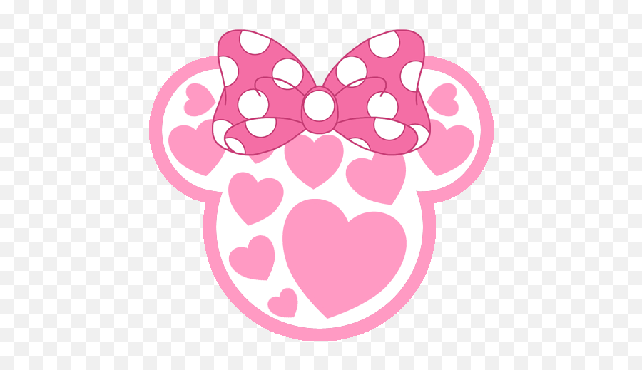 Minnie Mouse Icons - Transparent Minnie Mouse Heart Emoji,Minnie Mouse Logo