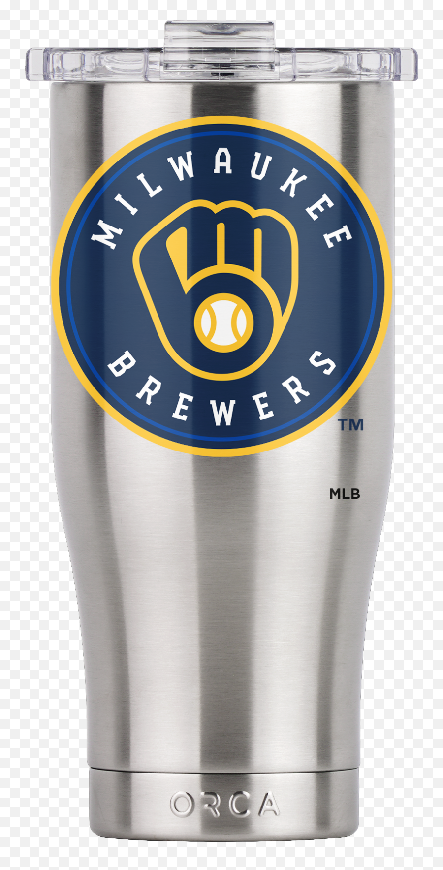 Milwaukee Brewers Large Logo Chaser 16oz - Milwaukee Brewers Vs New York Mets Emoji,Milwaukee Tools Logo