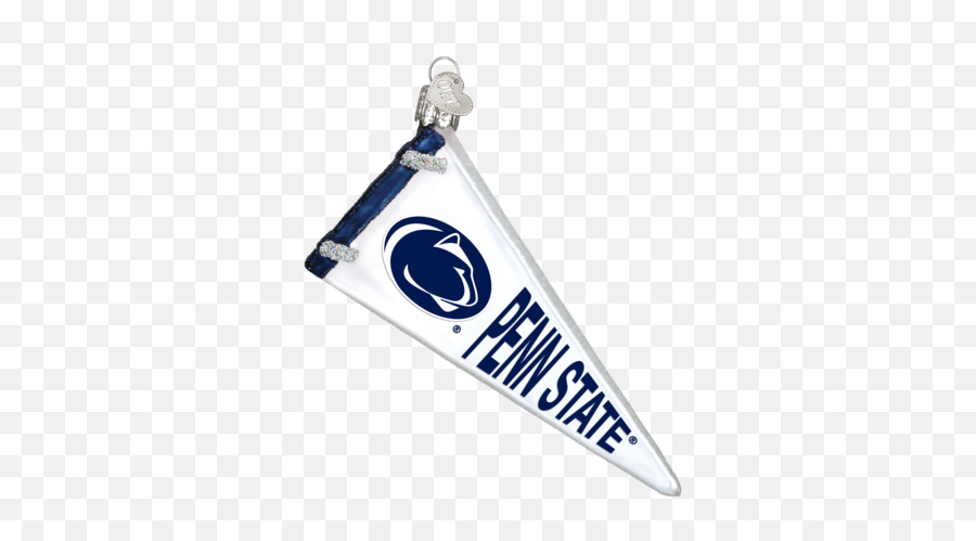 Download Penn State Pennant Ornament - Penn State Png Image Solid Emoji,Penn State Logo Png