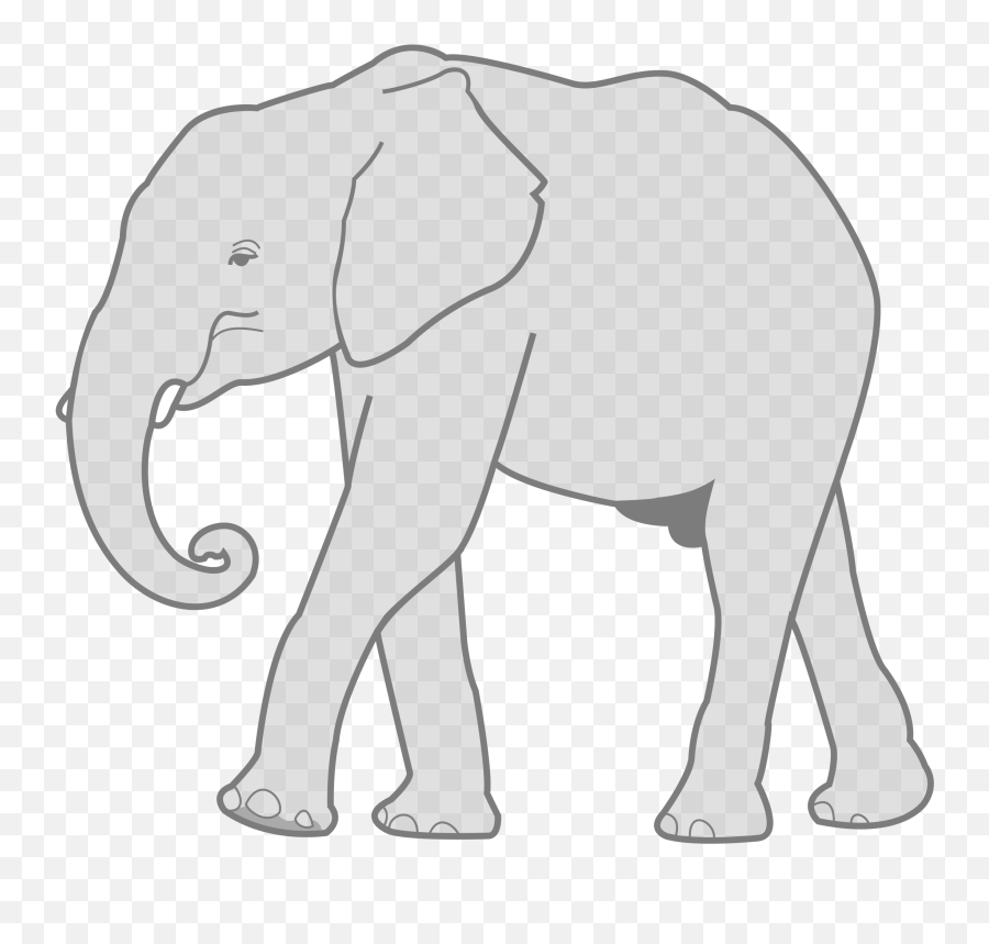 Download Elephant Clipart Png Png - Clipart Image Elephant Emoji,Elephant Clipart Png