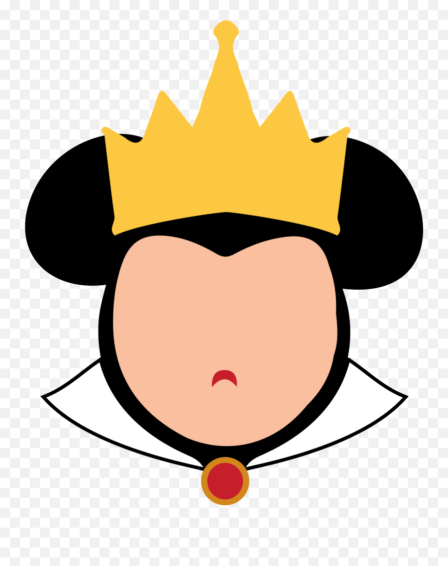Mickey Mouse Minnie Mouse Evil Queen Snow White - Wordlists Clipart Evil Queen Crown Emoji,Mickey Mouse Face Png