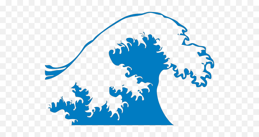 Wave Png Svg Clip Art For Web - Crashing Wave Clipart Emoji,Wave Png