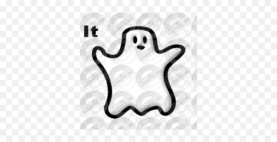 Ghost Picture For Classroom Therapy Use - Great Ghost Clipart Happy Emoji,Ghost Clipart Black And White