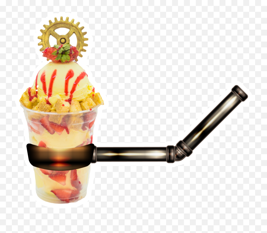 And Creates The Most Delicious Ice Cream Ever - Gelato Gelato Emoji,Icecream Sundae Clipart
