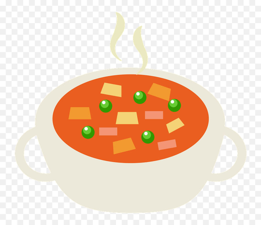 Minestrone Soup Clipart - Serveware Emoji,Soup Clipart