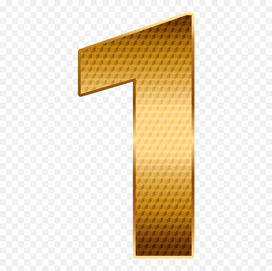Number 1 Gold Png Image Free Download - Number One Gold Png Emoji,Gold Png