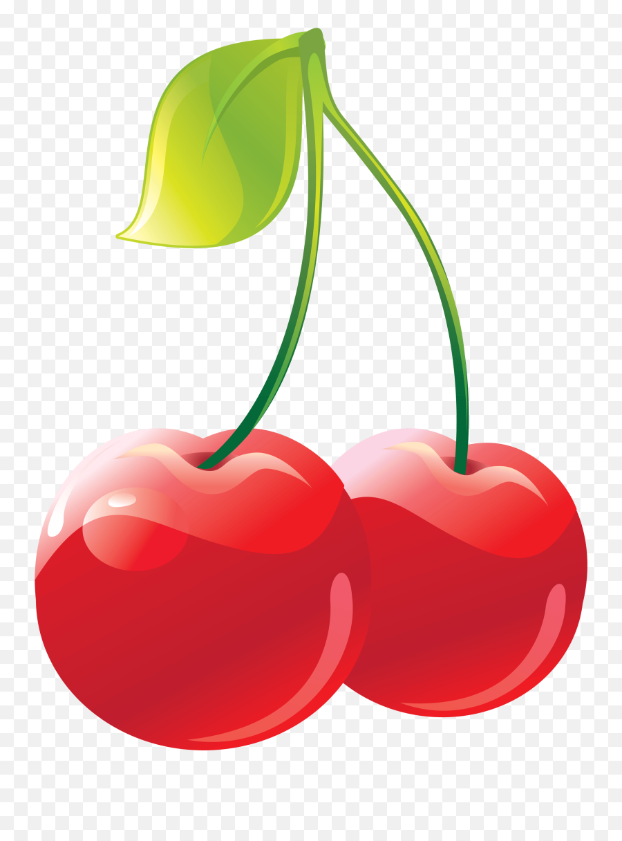 Cherry Clipart Png Transparent Png - Cherry Clipart Png Emoji,Cherry Clipart