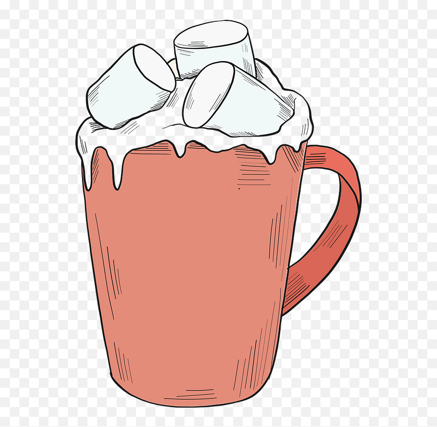 Hot Chocolate Clipart - Hot Chocolate Clipart Emoji,Hot Cocoa Clipart