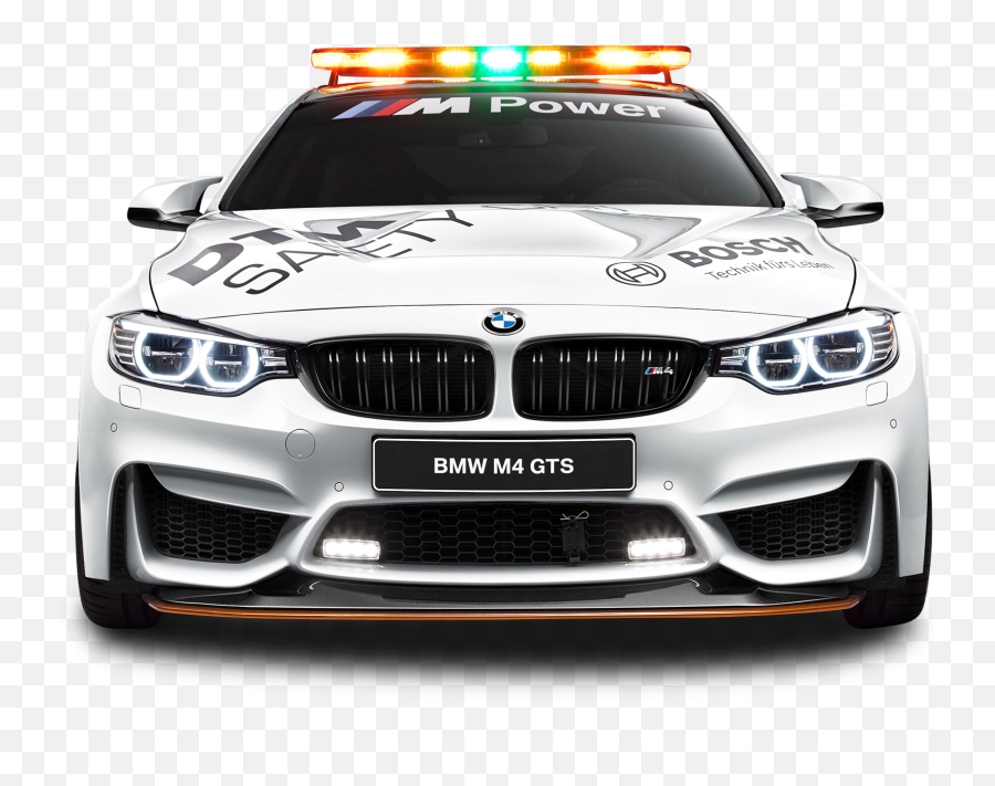 Bmw M4 Gts Safety Car Png Image - Pngpix Safety Car Bmw Png Emoji,Police Car Png