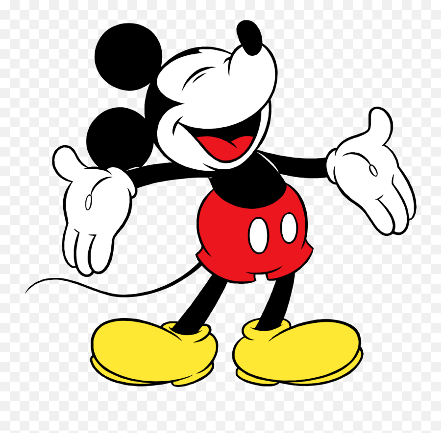 Mickey Mouse Vintage Png - Clip Art Library Mickey Mouse Classic Vector Emoji,Mickey Mouse Ears Clipart