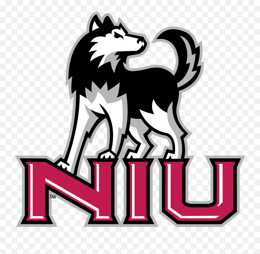 Niu Huskies Logo Logo Png Transparent - Niu Huskies Logo Emoji,Niu Logo