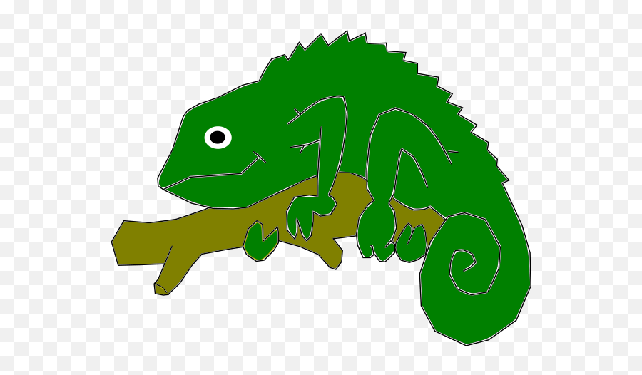 Chameleon Svg Vector Chameleon Clip Art - Svg Clipart Chameleons Emoji,Chameleon Clipart