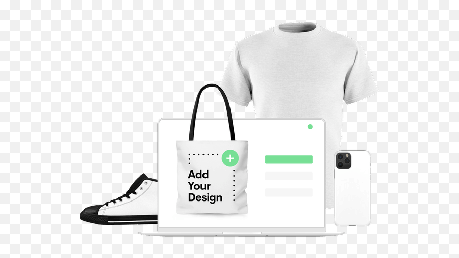Make Your Own Shirt - Create And Sell Custom Shirts Online Print On Demand Mockup Emoji,Business Shirts With Logo