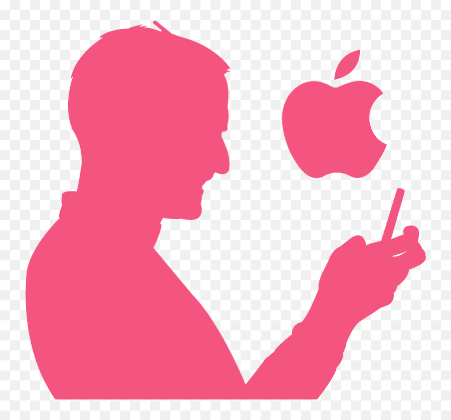 Steve Jobs Silhouette - Free Vector Silhouettes Creazilla St6eve Jobs Silhouette Png Emoji,Steve Jobs Png