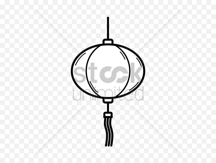 Chinese Lantern Outline Black And White - Chinese Flower Lantern Outlines Emoji,Lantern Clipart Black And White