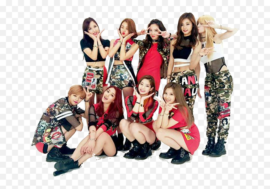 Twice Group Png Pic - Twice Group Transparent Background Emoji,Twice Transparent