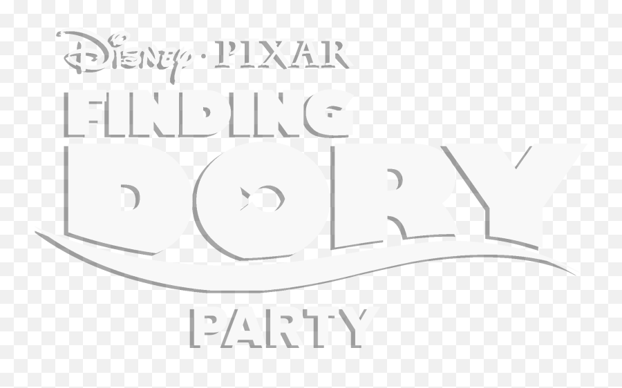 Download Hd Finding Dory Party Logo Emoji,Finding Dory Logo Png