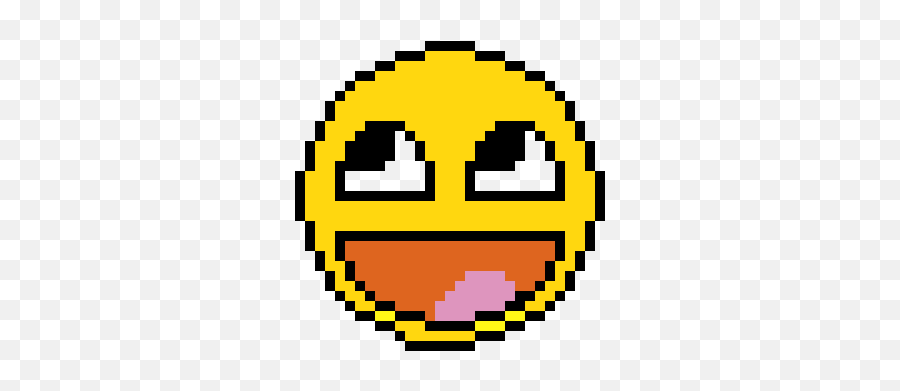 Epic Face Pixel Art Maker Emoji,Awesome Face Transparent