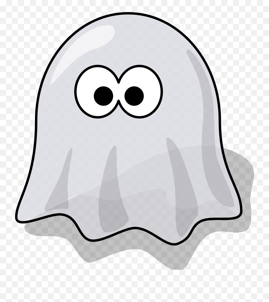 Ghost Cartoon - Transparent Background Ghost Clipart Emoji,Ghost Clipart