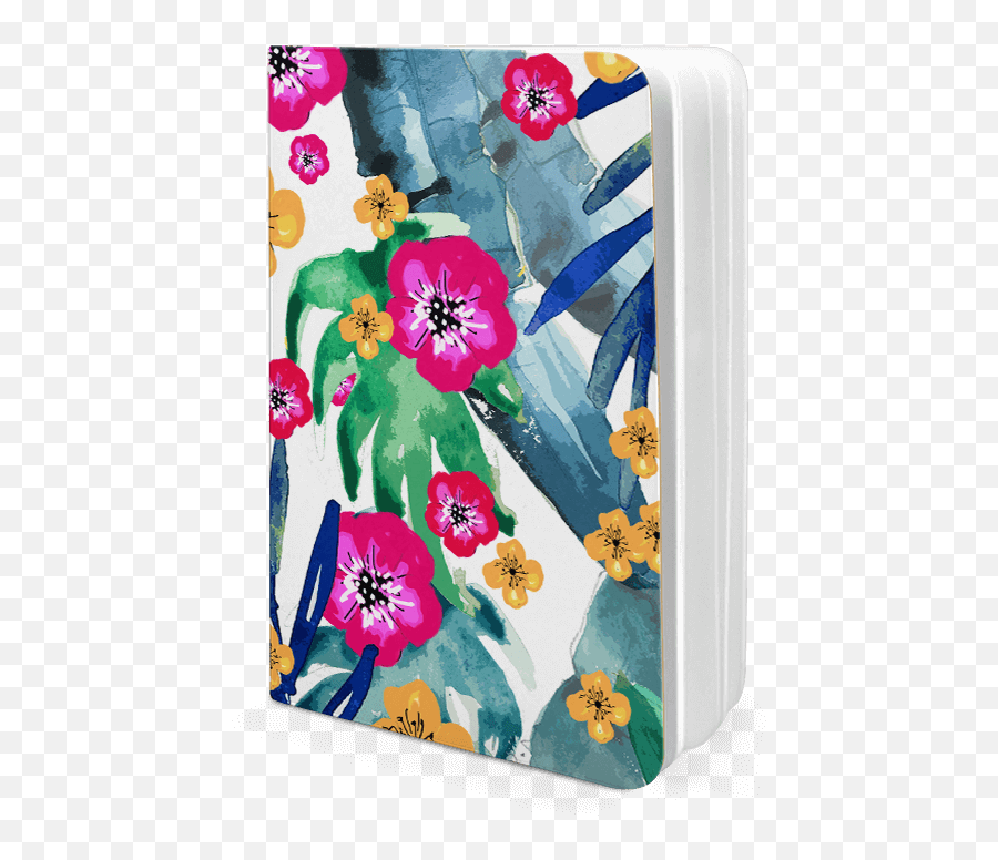 Dailyobjects Tropical Flower A5 Notebook Plainbuy At Emoji,Tropical Flower Png
