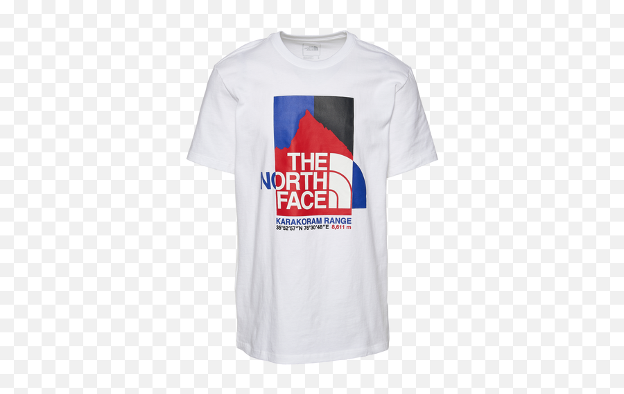 Mens The North Face K2rm Graphic T - Shirt In White Emoji,Shirt With M Logo