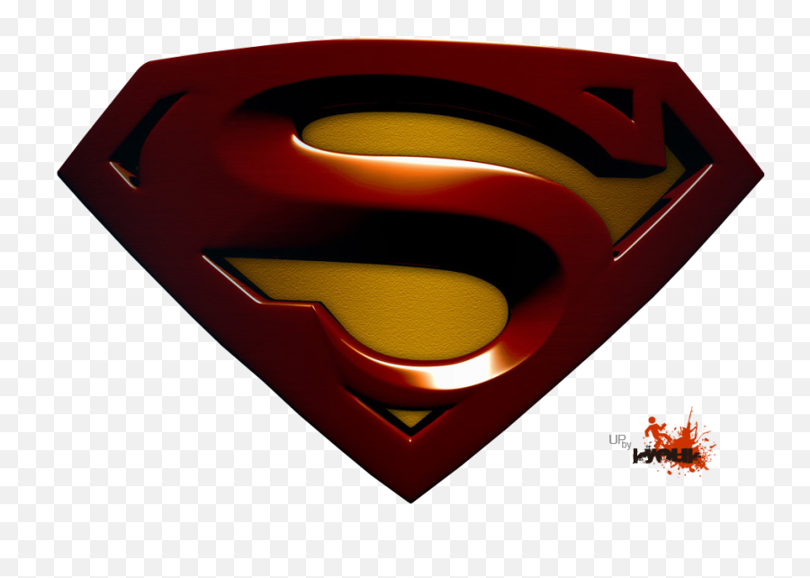 Download Render Logo Superman Dc Comics - Superman Logo Vector Hd Emoji,Superman Logo